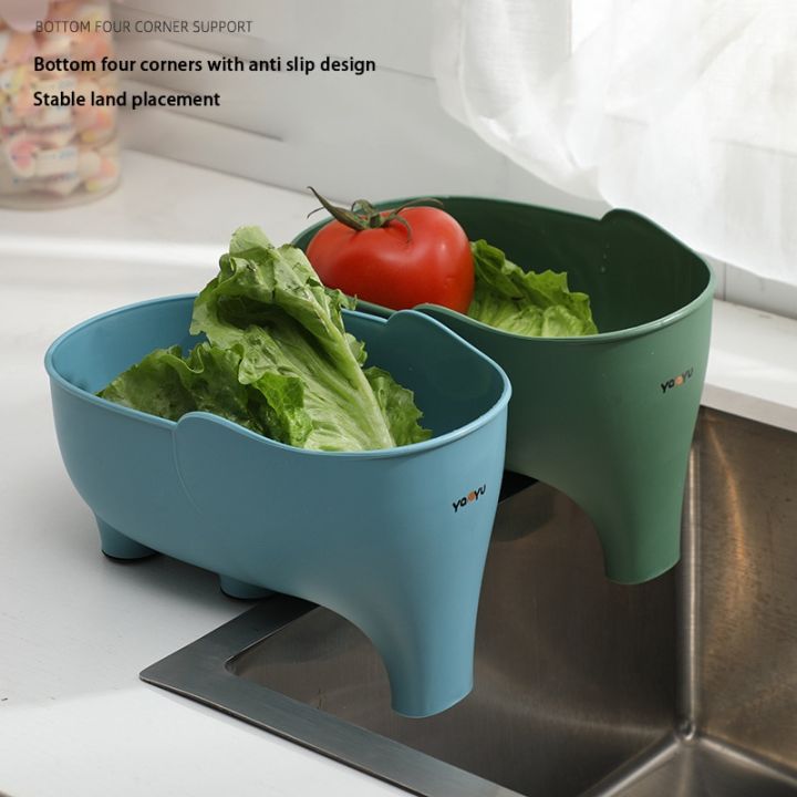 fruit-and-vegetable-organizer-easy-to-clean-kitchen-basket-sink-drain-basket-household-storage-solution-space-saving-basket-dishwashing-basket-plastic-strainer-basket-kitchen-storage-basket-multi-func