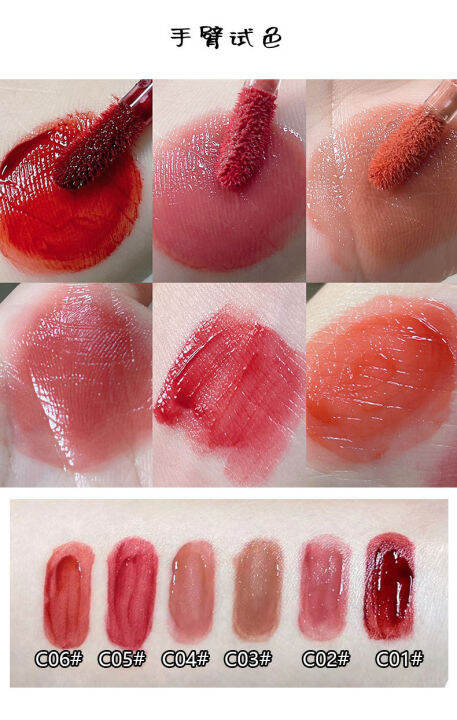 kakashow-new-bubble-bear-lip-glaze-fair-price-student-lip-dye-lotion-small-lip-color-lipstick-lipstick-ลิปหมี-ลิปเซต-มินิ-4-เฉดสีสวยมาก-แมทติดทนนาน-กลบสีปากมิด-ติดทน-กันน้ำ