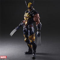 Marvel The X-Men Wolverine Action Figure Toy Collection Play Arts 26cm Figure Model Toys for Children Gifts