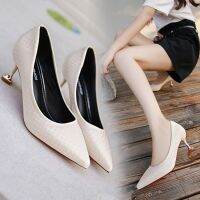 IELGY work shoes middle heels for women