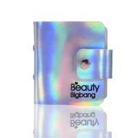 Beautybigbang กระเป๋ากระเป๋าใส่ของแผ่นออกแบบลายบนเล็บเลเซอร์20ช่องสำหรับแม่แบบ6*6ซม. ที่จัดระเบียบแผ่นตกแต่งเล็บเล็บสี่เหลี่ยมสีสันเล็บปลอม LMB3824