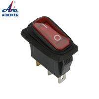 Led Light Rocker Switch Boat Marine Waterproof On-Off KCD2 220V Dashboard 12V 250V 3pin 28x11mm