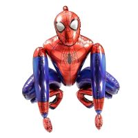 【DT】hot！ Balloons  Foil Boy Happy Birthday Decoration Superhero Childrens inflatable