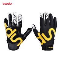 Boodun ถุงมือเบสบอลเบสบอลมืออาชีพสำหรับผู้ชายกันลื่นสำหรับผู้หญิง Equipmentbikez4ถุงมือซอฟต์บอลถุงมือกีฬาเบสบอล