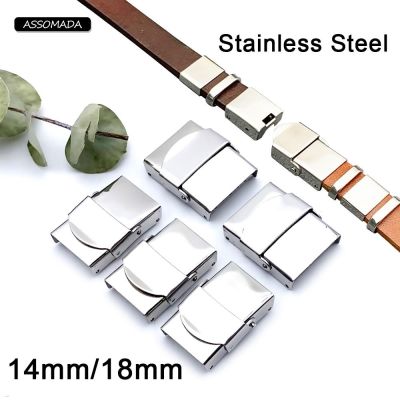【CW】 5pcs Clasp Leather Crimp Jaw Band Buckle Jewelry Making