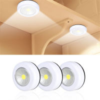 【TaroBall】COB LED Touch Cabinet Light Wireless Wall Lamp Wardrobe Cupboard Drawer Night Light Closet Bedroom Kitchen Decoration Lamp