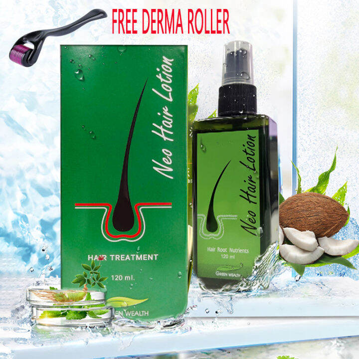 Neo Hair Lotion Paradise Made in Thailand oil Spray for hair growth
