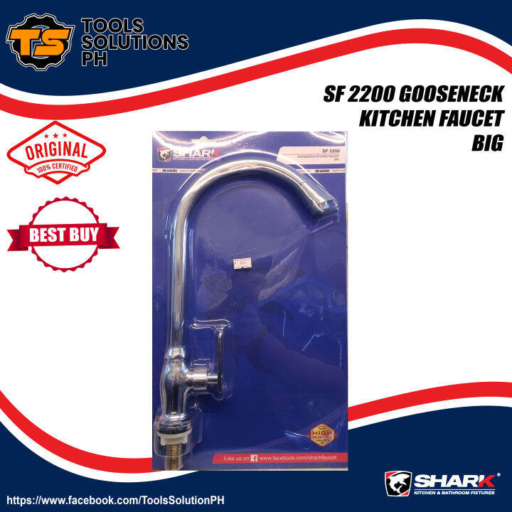 SHARK SF2200 GOOSENECK KITCHEN FAUCET Lazada PH
