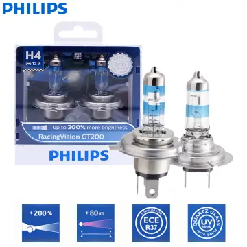 Philips H4 H7 9003 Racing Vision +150% More Brightness Auto