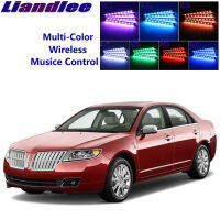 LiandLee Car Glow Interior Floor Decorative Seats Accent Ambient Neon light For Lincoln MKZ MK1 2006~2012