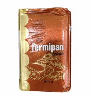 ยีสต์แห้งสำเร็จรูปเฟอร์มิพัน สีน้ำตาล (Fermipan Brand Instant Dry Yeast) (Brown) บรรจุ 500 กรัม (06-0021)