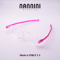 Nannini แว่นสายตายาว รุ่น Compact 2 Fuchsia temples