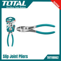 Total คีมปากขยาย ขนาด 6 นิ้ว รุ่น THT118062 คีม ( Slip Joint Plier )