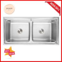 ซิงค์ฝัง 2หลุม TEKA T PLUS สเตนเลสBUILT-IN SINK TEKA T PLUS 2B STAINLESS STEEL **ราคารวม Vat แล้วค่ะ ไม่มีบวกเพิ่ม**