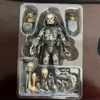 ต้นฉบับ NECA สุดยอดผู้สูงอายุ Predator รูปการกระทำรุ่นของเล่นร่วมที่สามารถเคลื่อนย้ายตุ๊กตาชั้นวางหนังสือเครื่องประดับสร้างสรรค์ปัจจุบันสำหรับเด็ก