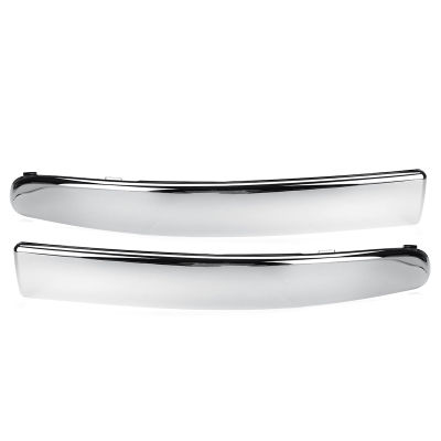 735455056 Chrome Silver Car Front Bumper Lower Trim Moulding For Fiat 500 2007-2015 Chromium Styling Bumper Lower Trim Cover