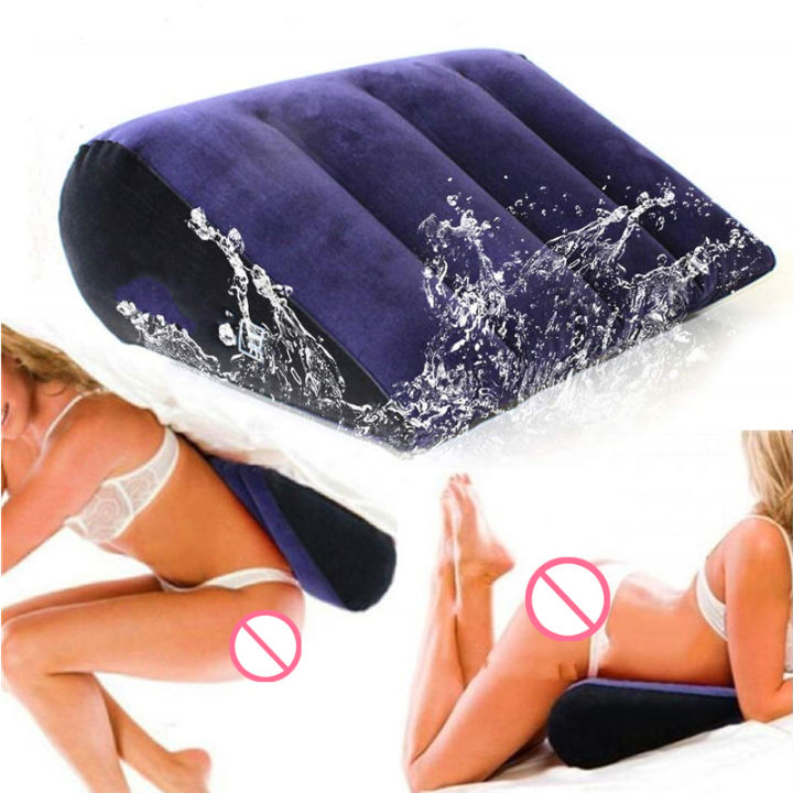 Air Pillow Sex Inflatable Aid Wedge Triangle Sexy Love Body Position Cushion Sofa S Game Sex