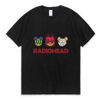 2023 NewRadiohead วินเทจ2000เสื้อยืดฮิปฮอปร็อค U Nisex เพลงอัลบั้มพิมพ์บุรุษสตรี O-คอประเดิมแขนสั้น