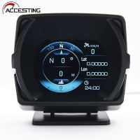 ┋ A450 Smart Gauge OBD MEMS G Force HUD Head Up Display Car Computer Speedometer Incline Meter Gravitational Acceleration Test