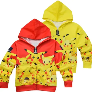 Kids Pokémon Pikachu One-Piece Pajamas, Size S