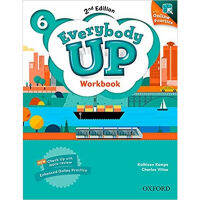 (C221) 9780194106436 EVERYBODY UP 6: WORKBOOK WITH ONLINE PRACTICE PACK ผู้แต่ง : KATHLEEN KAMPA et al.