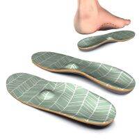 Green Striped EVA Orthotic Comfort Insoles Targeted Cushioning and Arch Support Inserted Insole for Arch,Heel and Ball of Foot