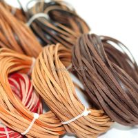 3mm wide leather 10m/piece bracelets rope genuine cow leather cord (About 1.5mm Thick)