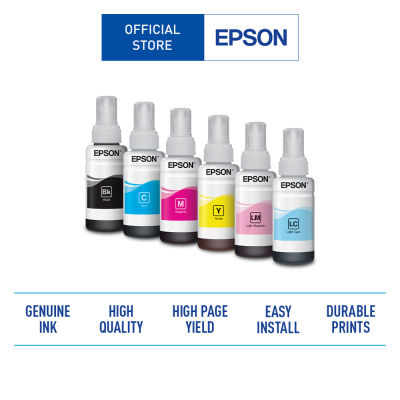 Epson T673 Ink Bottle Set 6 สี