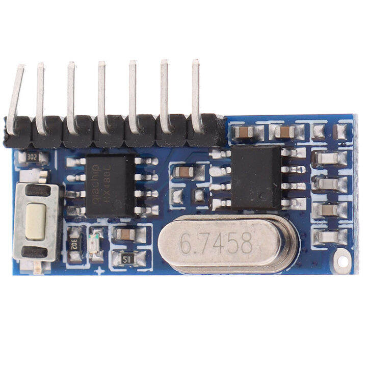 Ministar 1Pc 433mhz rf receiver learning code decoder module 4 channel ...