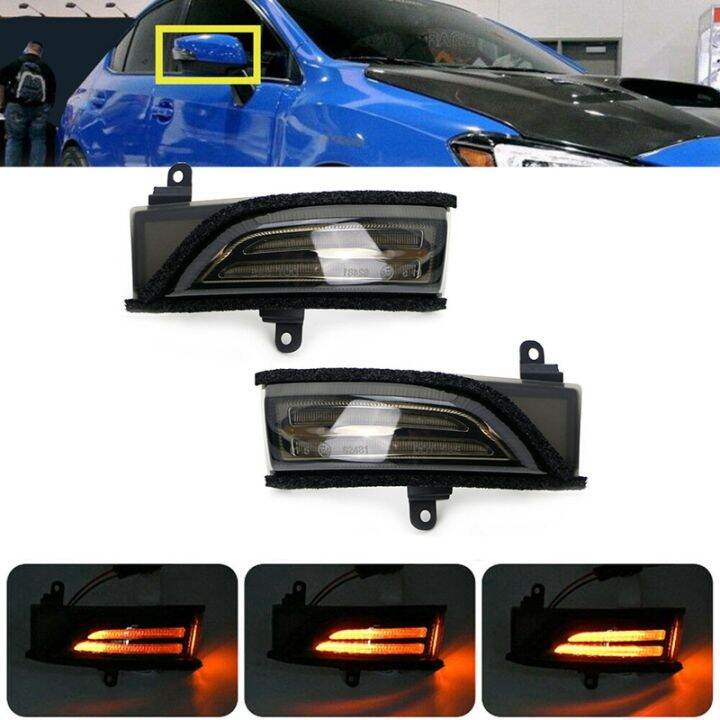 Smoked Lens Sequential LED Dynamic Side Mirror Turn Signal Light for