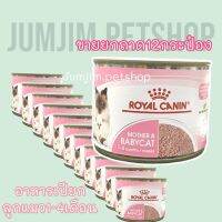 โรงงานขายตรง จัดส่งทันที Royal baby cat 195g.babycat NEW (ขายยกลัง12กป.)​ exp.27022024 Mother  Babycat 1-4เดือน เบบี้แคท อาหารลูกแมว