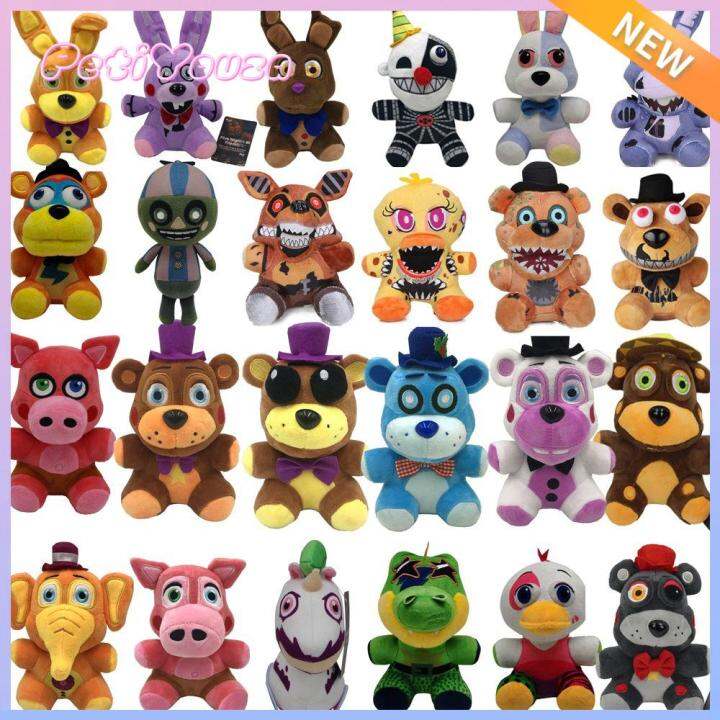 FNAF Five Nights at Freddys Plush toy Bear Foxy Bonnie Chica Animal Doll  Gifts