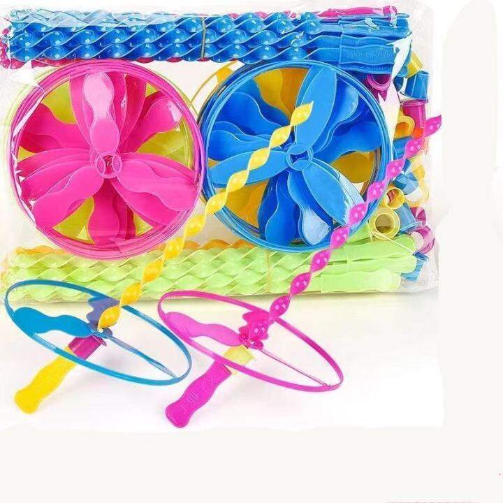 Flying Saucer Toy Stick Launcher Flying Elise Toys for Kids Flying Toys Lazada PH