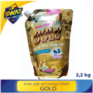 NƯỚC GIẶT XẢ SWAT 5 IN 1 GOLD - HƯƠNG HOA THIÊN NHIÊN, PLUS KHỬ MÙI TÚI