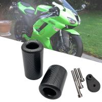 2021 new ZX 6R Motorcycle Black Carbon No Cut Frame Sliders Crash Falling Protection For Kawasaki Ninja ZX-6R ZX6R 636 2007 2008