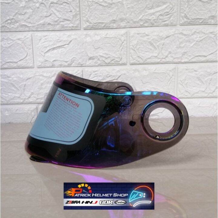 VISOR FOR ZEBRA 801 KRC MRC FULL FACE DUAL VISOR HELMET Lazada PH