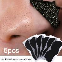 5Pcs/Lot Blackhead Remover Nasal Patch Deep Cleaning Skin Care Shrink Pores Acne Treatment Nose Mask Black Dot Pores Clean Strip