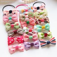 ✵✷ 12-18pcs Mini Hair Bows Rubber Elastic Hair Bands Little Girls Ponytail Ties Hair Rope British School Headdress Hair AccessorQ3