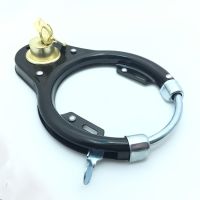 High efficiency Original old-fashioned bicycle lock crab clamp lock horseshoe lock steel pipe lock fixed lock safety lock anti-theft lock circle lock round lock