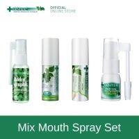 Dentiste Mix Mouth Spray Set เม้าท์สเปรย์ 4 สูตร ทำลายแบคทีเรีย ต้านไวรัส กลิ่นหอมสดชื่น ครบสูตรในเซ็ตเดียว เดนทิสเต้