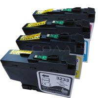 Printer ink cartridge for Brother DCP-J1100DW MFC-J1300 Compatible LC3233 XL Ink Cartridges