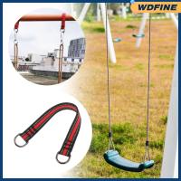 WDFINE สายรัดเปลญวนสำหรับสนามหญ้าลานบ้านในร่มและกลางแจ้งชิ้นส่วนสายห้อยสำหรับแขวนชิงช้า