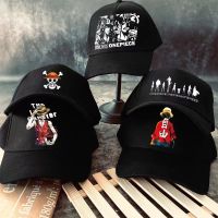 New Fashion Japanese Anime Unisex Baseball Cap One Piece Character Print Cap Street All-match Couple Casual Hat