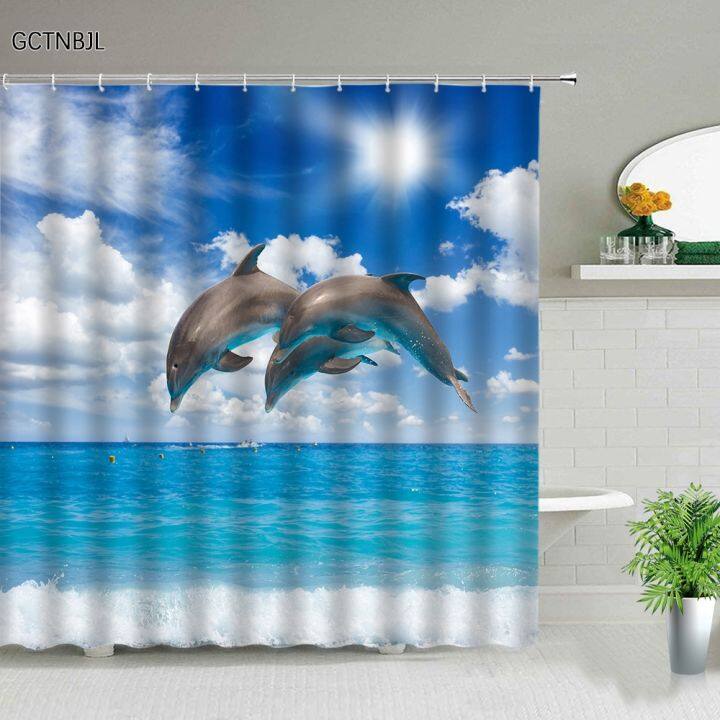 cw-shower-curtains-seawater-sea-scenery-hanging-curtain-with-hooks