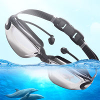 Swimming Goggles s Swim Glasses with Earplug for Men Women Anti-fog Waterproof Swim Eyewear UV Protection Pool Glasses