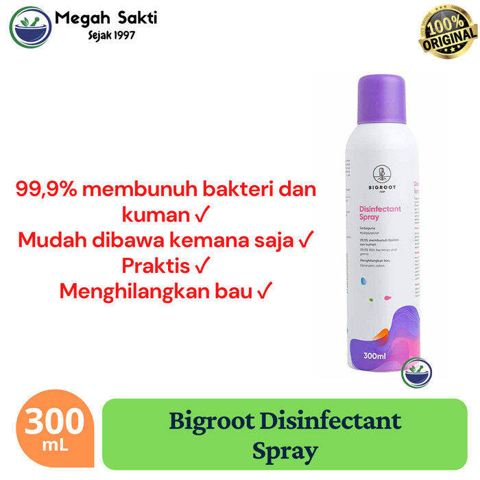 Disinfectant Spray Bigroot Care 300 ML - Spray Desinfektan Praktis ...