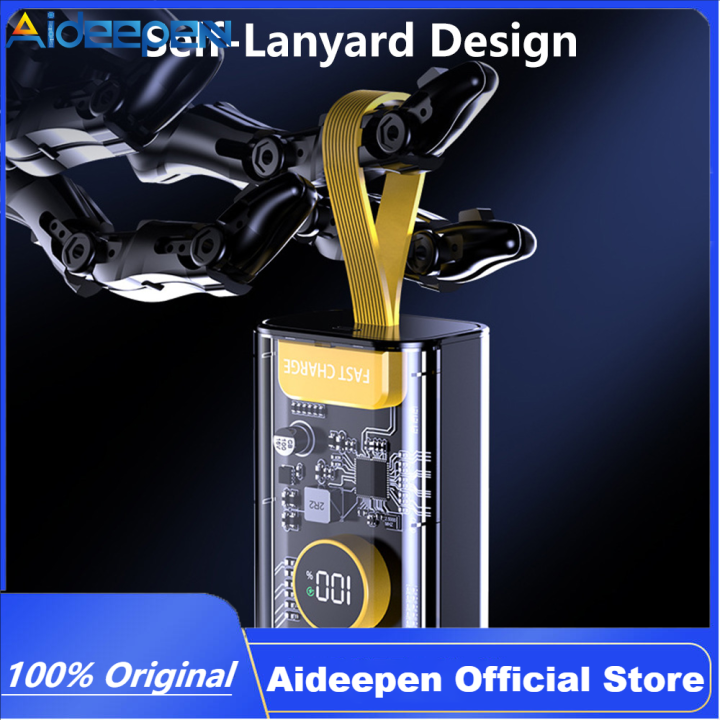 Aideepen DIY Power Bank Box PD 22.5 W Fast Charging Case Reliable