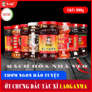 Ớt Trưng Dầu Tàu xì Laoganma Hàng Nội Địa Trung, Lọ 280g