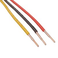 【DT】2.5mm Audio Power Cord Internal Cable Single Bulk Cables Copper Wire High Temperature Resistant OCC Red &amp; Yellow &amp; Black  hot