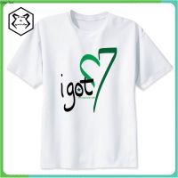 TSHIRTฝ้ายเสื้อยืดขายดีที่สุด [พร้อมส่ง ของถึงไทยแล้ว] got7 แขนสั้น เสื้อยืดชาย หญิง t shirts womanเฉียบs-5xl เกาหลีใต้D